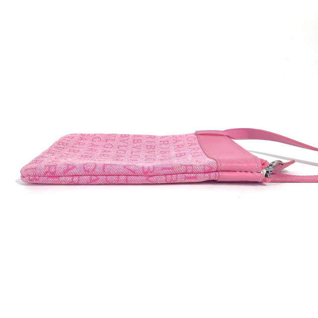 Bvlgari BVLGARI Logo mania Crossbody bag Pochette Shoulder Bag Canvas/Leather pink - view 5