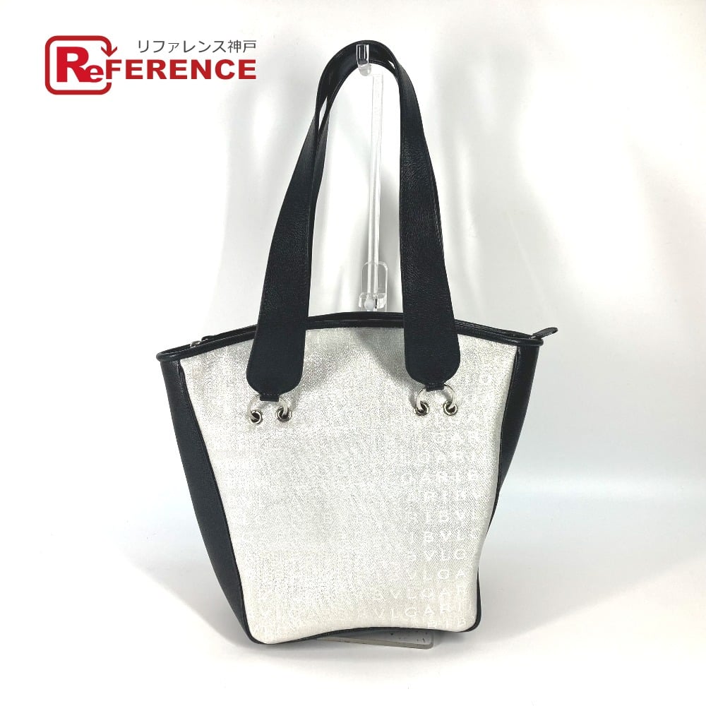 Bvlgari BVLGARI Logo mania Glitter Bicolor Tote Bag Shoulder bag Hand Bag