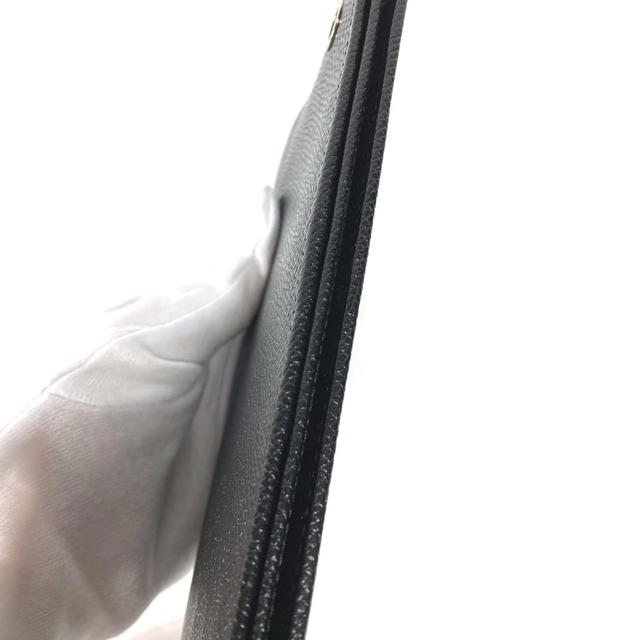 Bvlgari BVLGARI Long wallet Bulgari Bulgari Two fold Long Wallet Leather Black - view 4