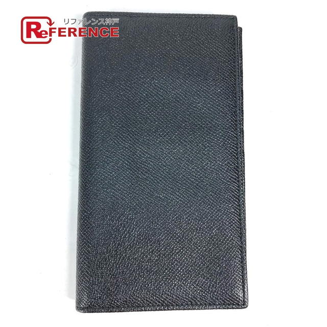 Bvlgari BVLGARI Long wallet logo Two fold Long Wallet Leather Black - view 1