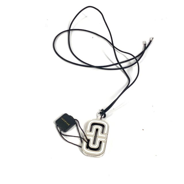 Bvlgari BVLGARI Parentesi logo Accessories Necklace Leather WhiteBased/Black - view 3