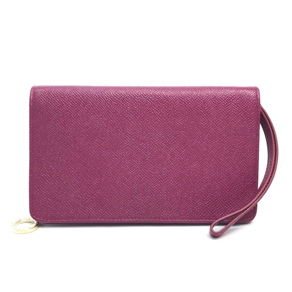 Bvlgari BVLGARI Pass case Bulgari-Bulgari with Strap Bifold Wallet