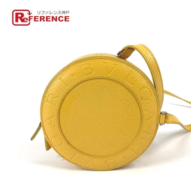 Bvlgari BVLGARI Round shape B-ZERO1 Round Pochette bag Shoulder Bag Leather yellow - view 1