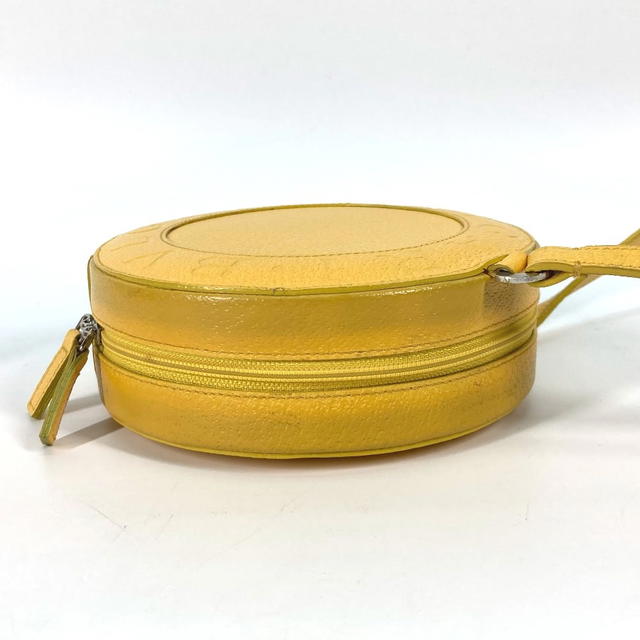 Bvlgari BVLGARI Round shape B-ZERO1 Round Pochette bag Shoulder Bag Leather yellow - view 4