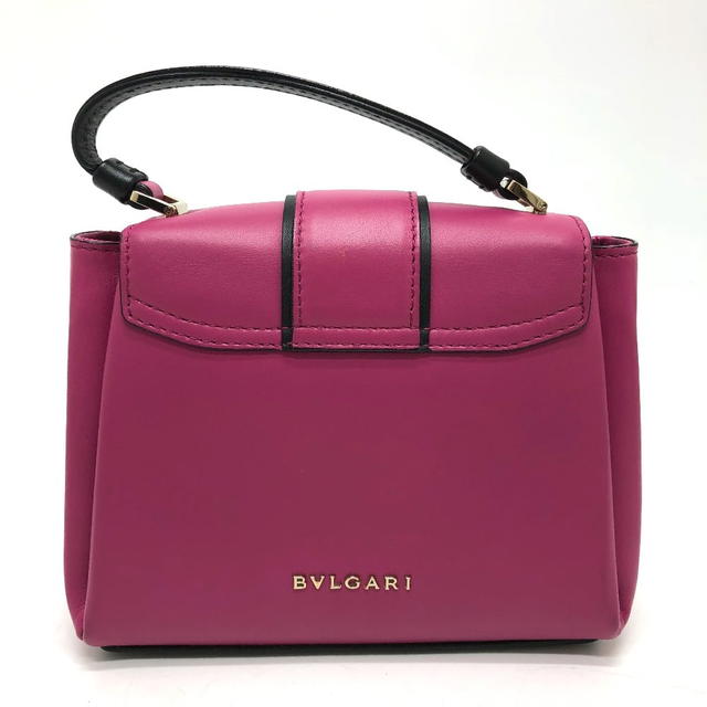 Bvlgari BVLGARI Serpenti Vaipa Bag 2WAY Shoulder Bag Leather pink/GoldHardware - view 2