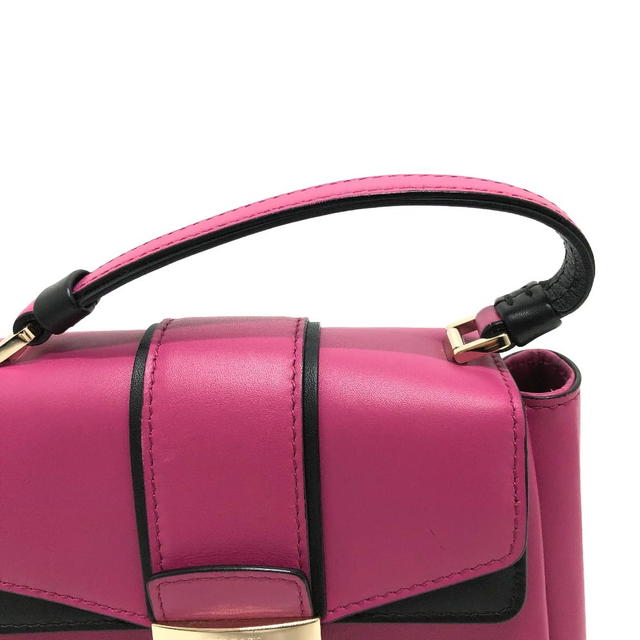 Bvlgari BVLGARI Serpenti Vaipa Bag 2WAY Shoulder Bag Leather pink/GoldHardware - view 4