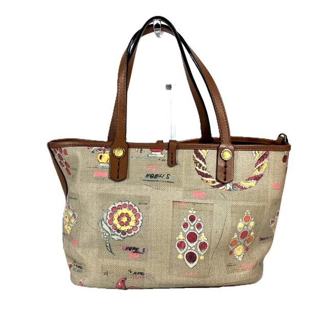 Bvlgari BVLGARI Shoulder Bag Jewelry pattern With porch Tote Bag Leather/PVC Multicolore - view 3