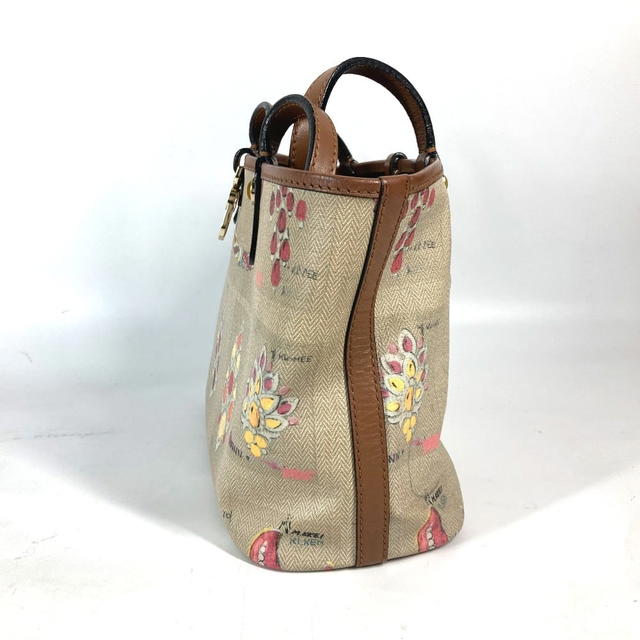 Bvlgari BVLGARI Shoulder Bag Jewelry pattern With porch Tote Bag Leather/PVC Multicolore - view 4