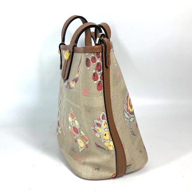 Bvlgari BVLGARI Shoulder Bag Jewelry pattern With porch Tote Bag Leather/PVC Multicolore - view 5