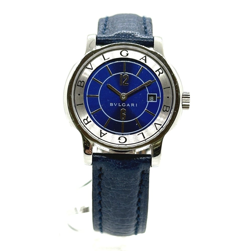 Bvlgari BVLGARI ST29 Solo Tempo JAL in-flight sales only Quartz Date Wristwatch