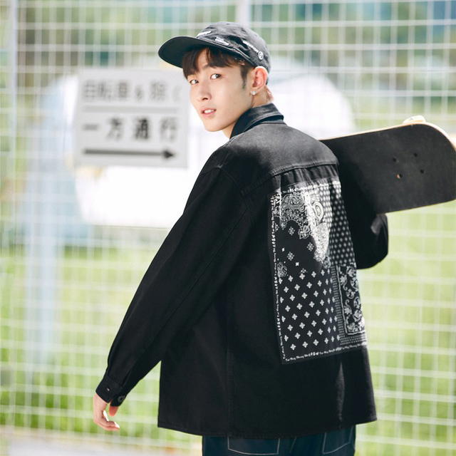 Chrome Hearts PEACEBIRD MEN Denim Jacket with Patch Design - Unisex - view 4