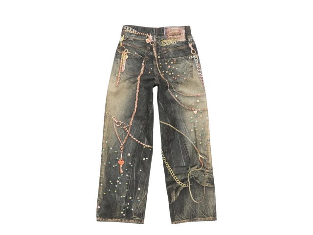 Acne Studios Acne Studios Loose Fit Jeans Year Of The Horse Denim - view 2