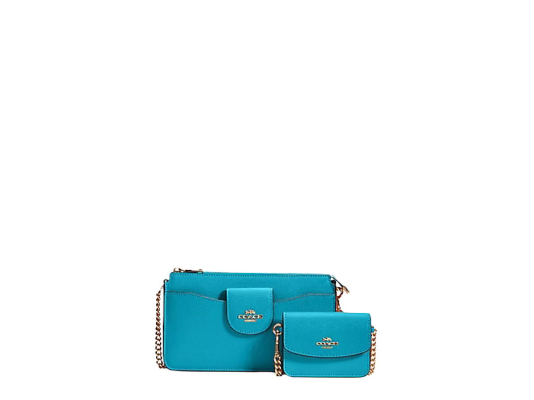 Coach Coach Poppy Crossbody Teal