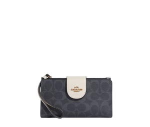 Buy Coach Tech Wallet Denim Multi at Sasom – Authentic and Ready to Ship