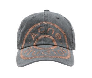 Buy Acne Studios Cap Printed Logo Black at Sasom – Authentic and Ready to Ship