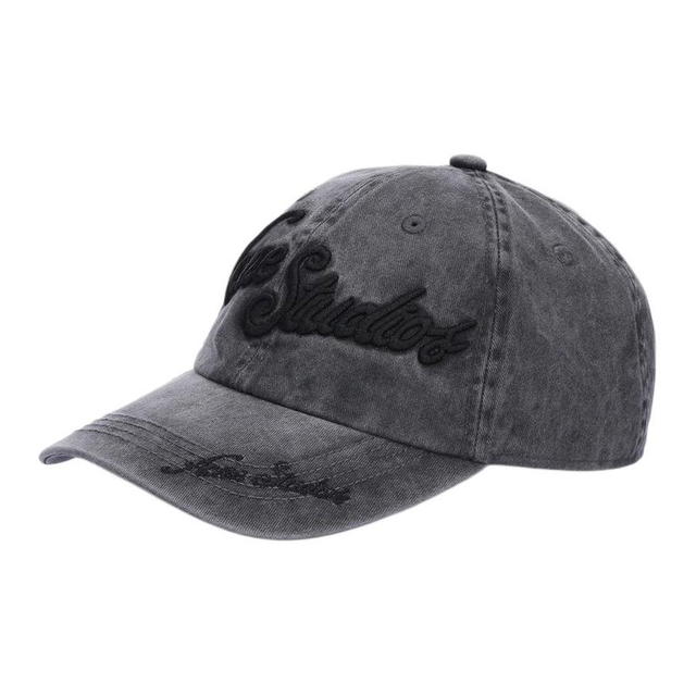 Acne Studios Acne Studios Logo Cap - Gray - view 2