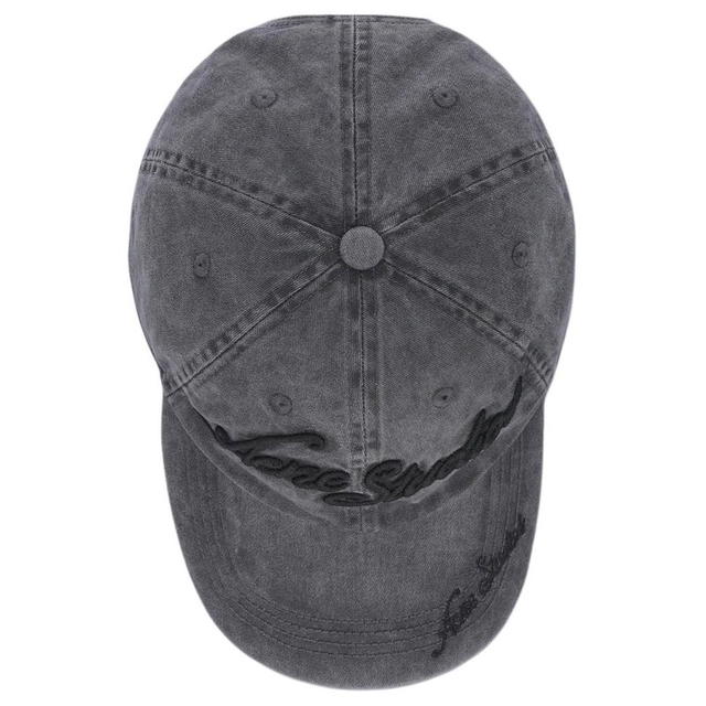 Acne Studios Acne Studios Logo Cap - Gray - view 4