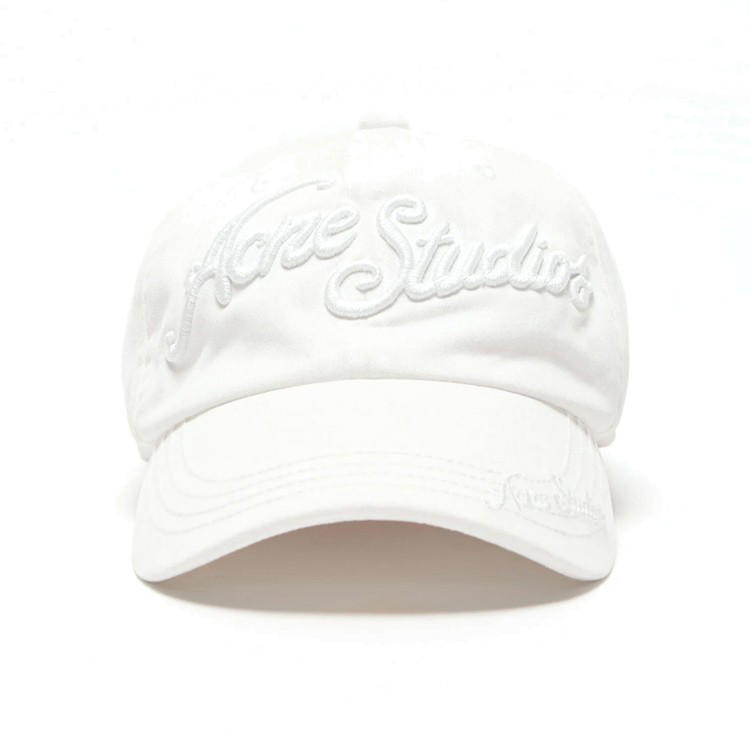 Acne Studios Acne Studios Cotton Baseball - white