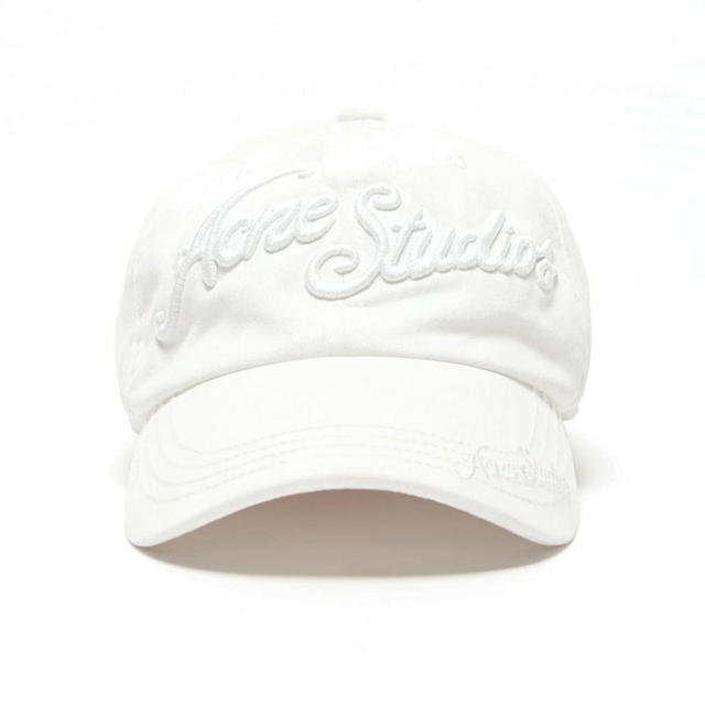 Acne Studios Acne Studios Cotton Baseball - white - view 1