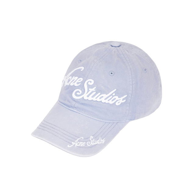 Acne Studios Acne Studios 3D Embroidered Logo - Blue Grey - view 1