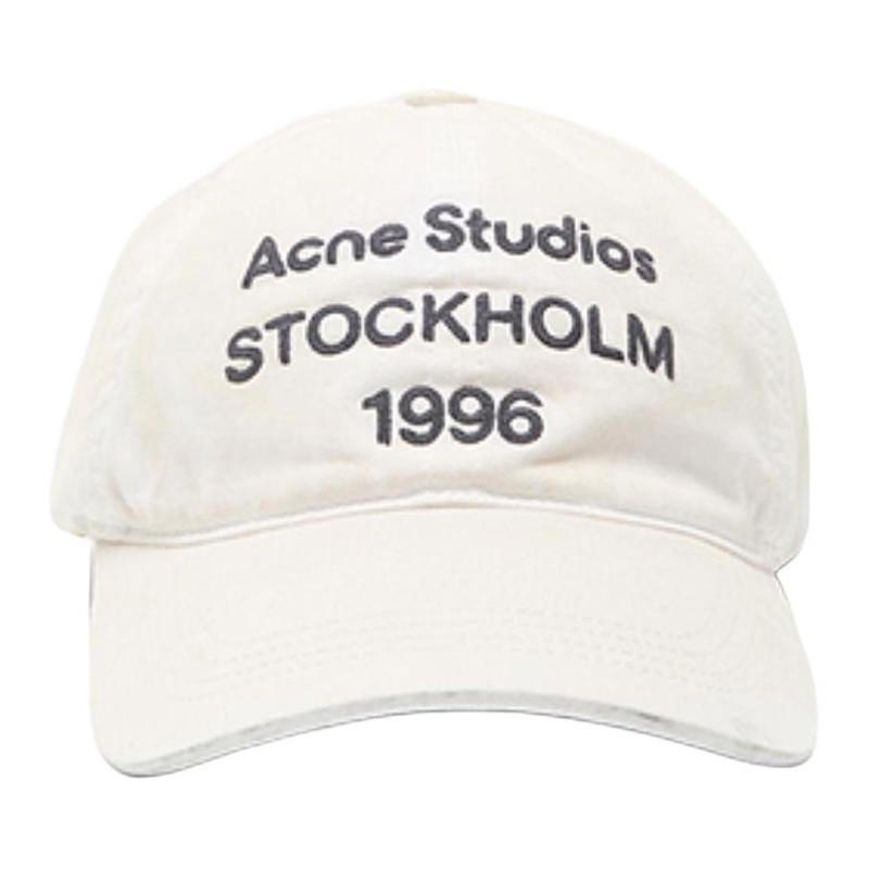 Acne Studios Acne Studios Baseball Cap - Mist White
