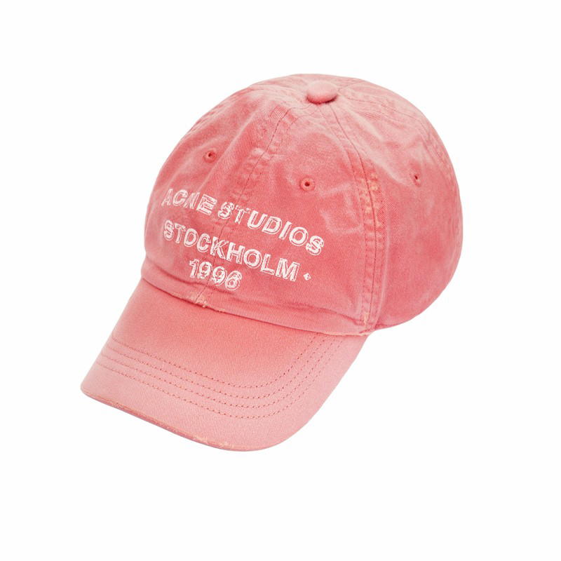 Acne Studios Acne Studios Baseball Cap - Red