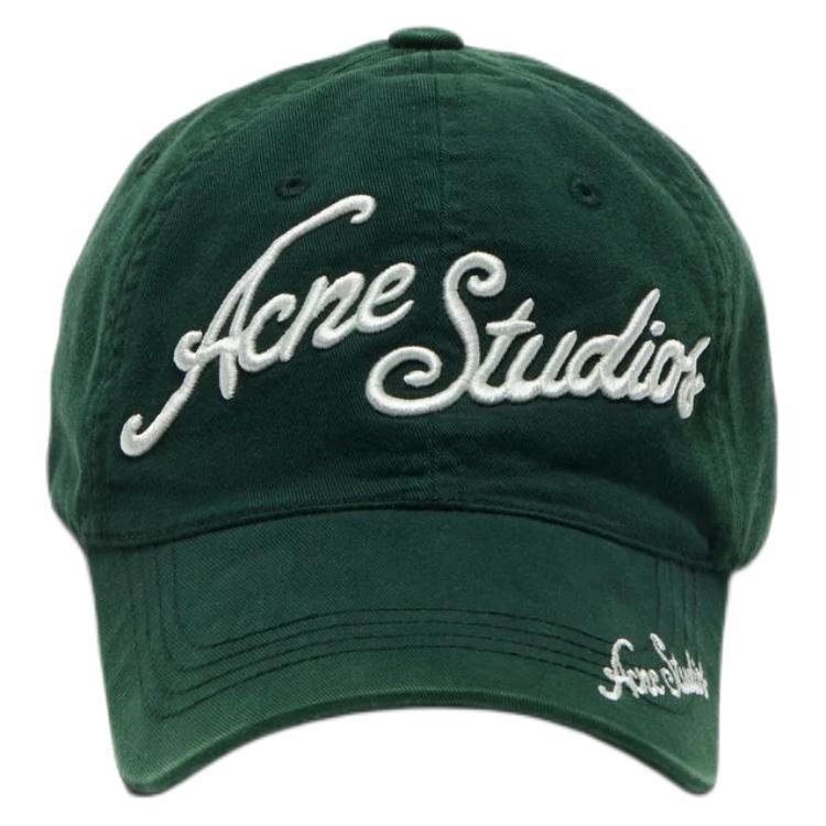 Acne Studios Acne Studios Baseball Cap - Green