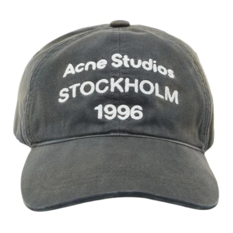 Acne Studios Acne Studios Baseball Cap - Faded Black
