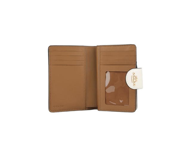 Coach Coach Medium Corner Zip Wallet Chalk Multicolor Im - view 2
