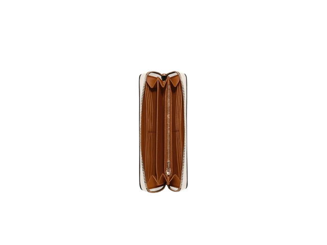 Coach Coach Long Zip Around Wallet IM Chalk - view 2