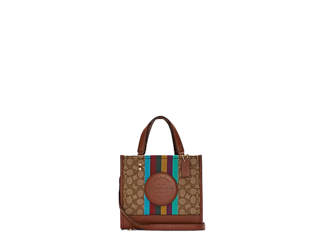 Coach Coach Dempsey Tote 22 Khaki