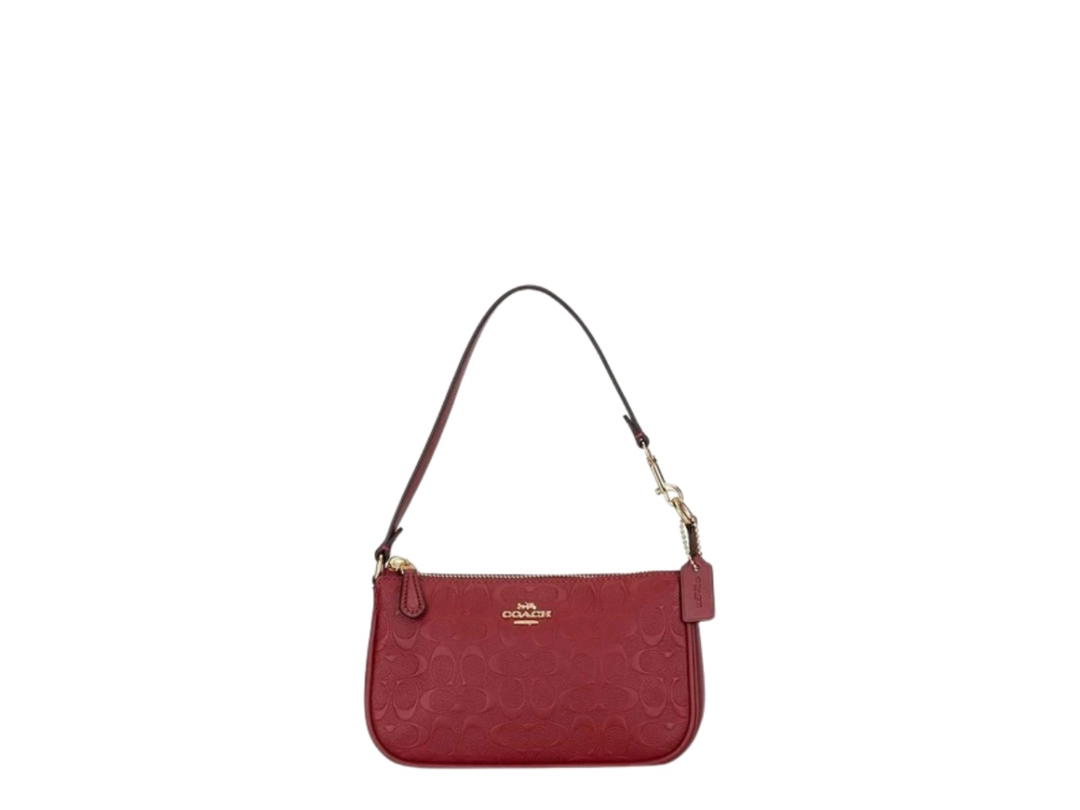 Coach Coach Nolita 19 In Signature Leather Cherry