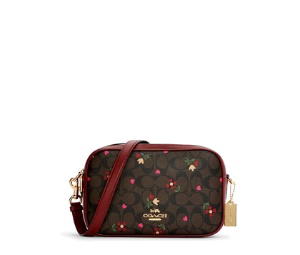 Buy Coach JES Crossbody x Heart Petal Print Signature Canvas Gold Brown Multi at Sasom – Authentic and Ready to Ship