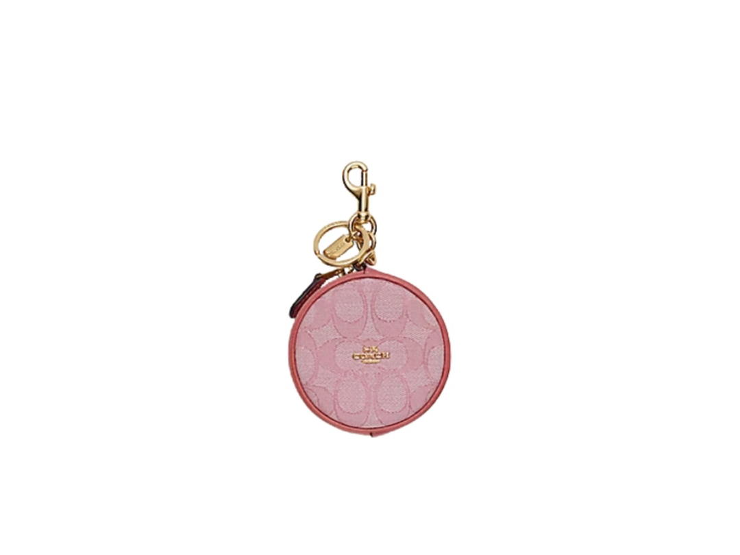 Coach Coach Circular Coin Pouch Taffy