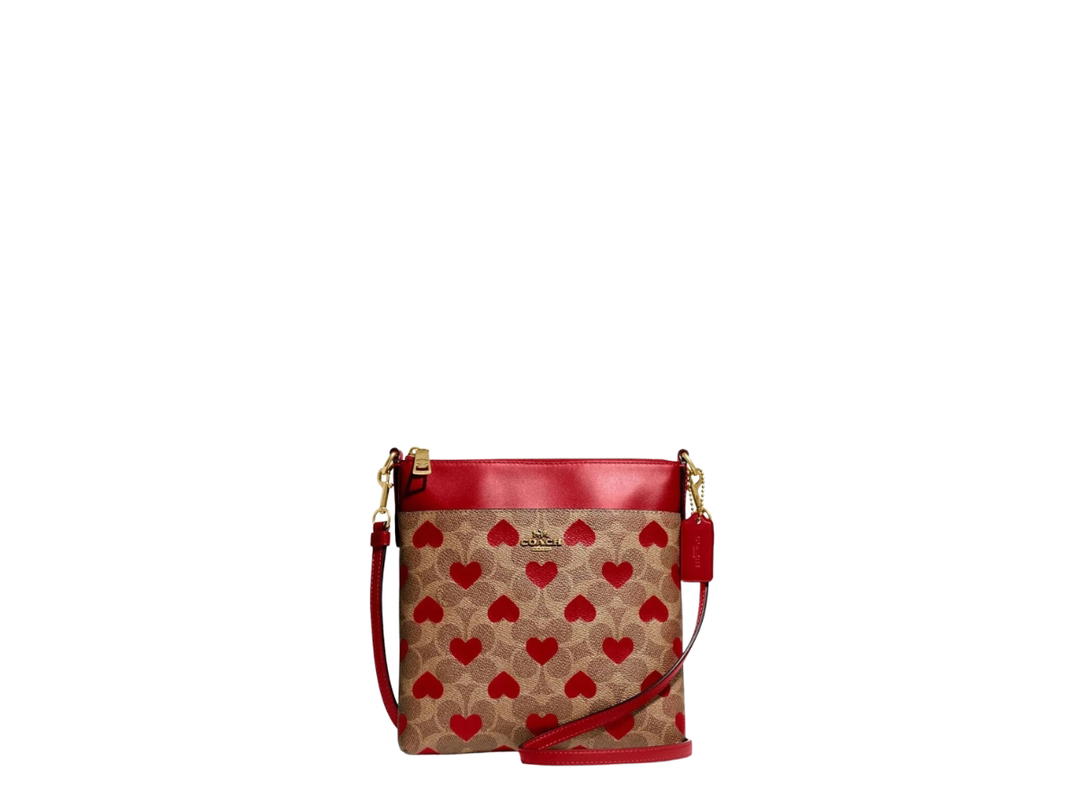 Coach Coach Kitt Messenger Crossbody Red