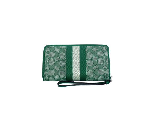 Coach Coach Dempsey Large Phone Wallet Green - view 2