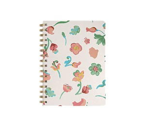 Buy Coach Spiral Notebook Dreamy Land Floral Print Chalk at Sasom – Authentic and Ready to Ship