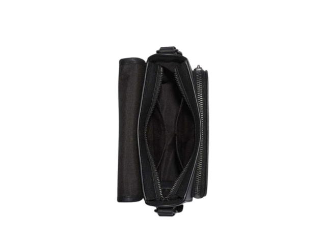 Coach Coach Sullivan Flap Crossbody In Signature Canvas Black Charcoal - view 2