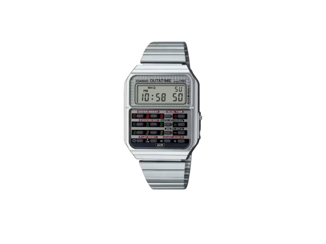 Casio Casio x Back to the Future Vintage Watch Silver