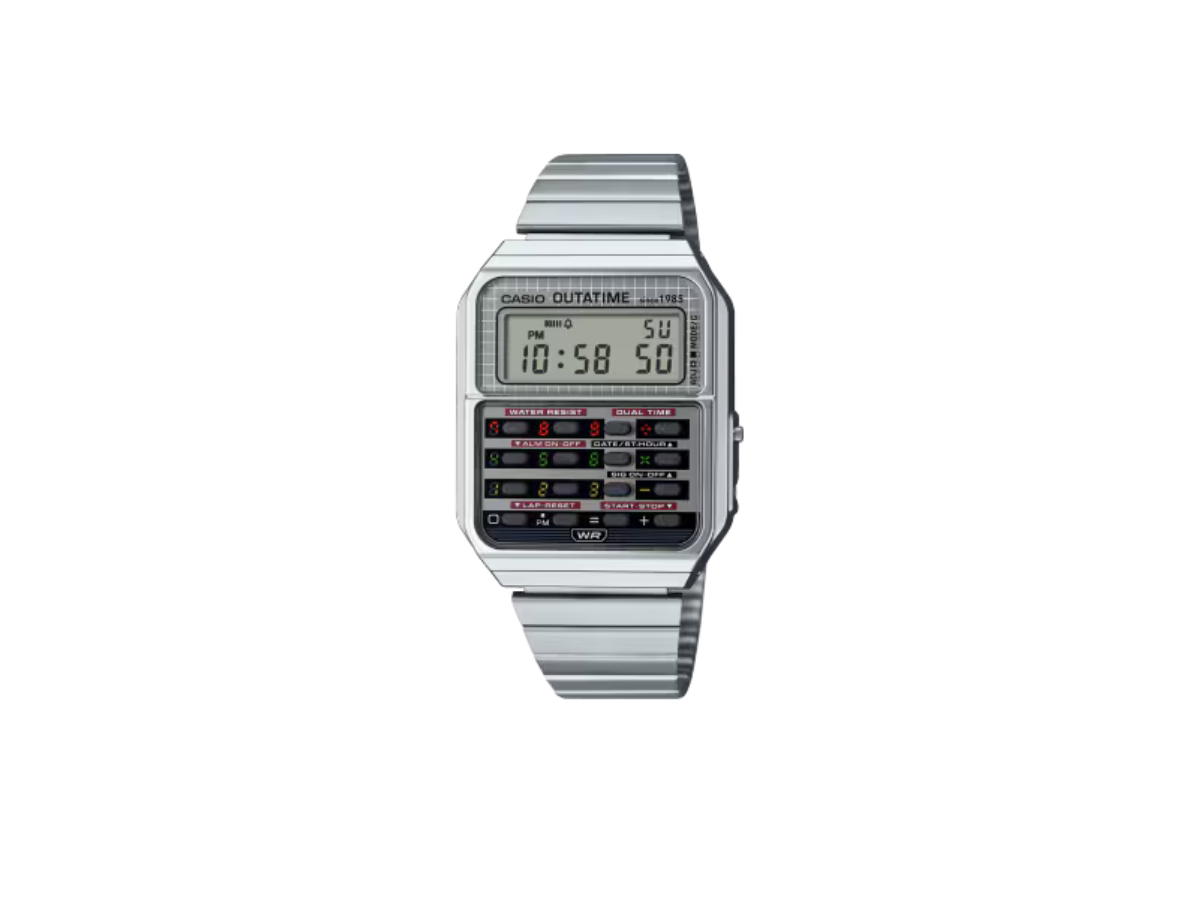 Casio Casio x Back to the Future Vintage Watch Silver