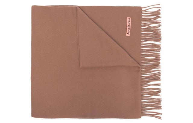 Acne Studios Acne Studios Fringed Scarf - Camel - view 1
