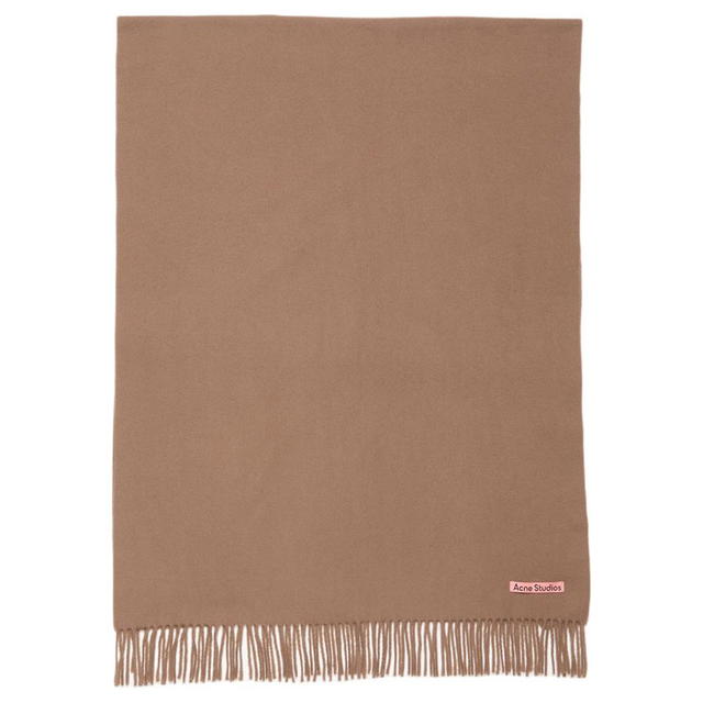 Acne Studios Acne Studios Fringed Scarf - Camel - view 2