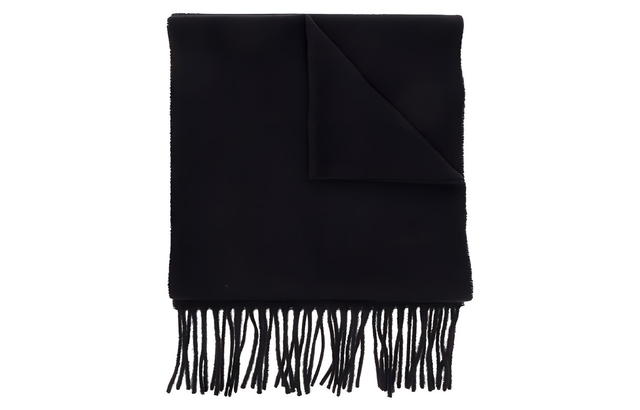 Acne Studios Acne Studios Logo Patch Scarf - Black - view 2