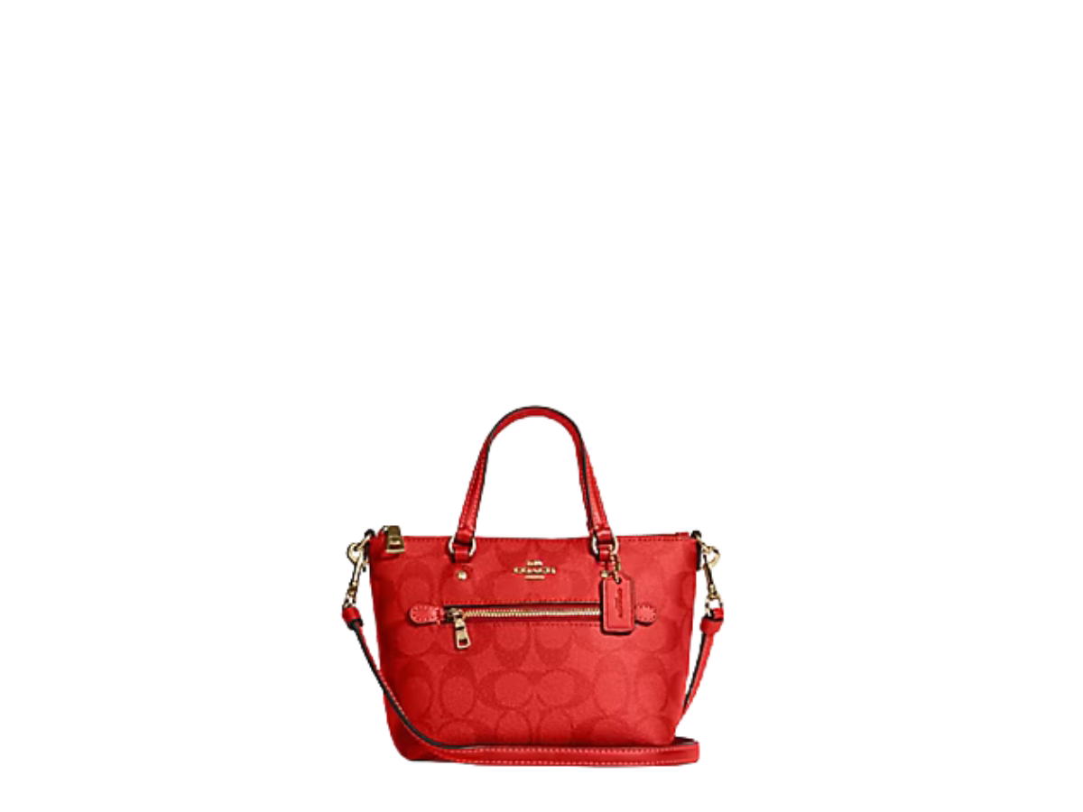 Coach Coach Mini Gallery Crossbody Miami Red