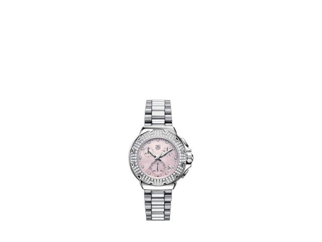 Tag Heuer Tag Heuer Formula 1 Pink Dial Diamond Luxury Watch Silver Pink - view 1