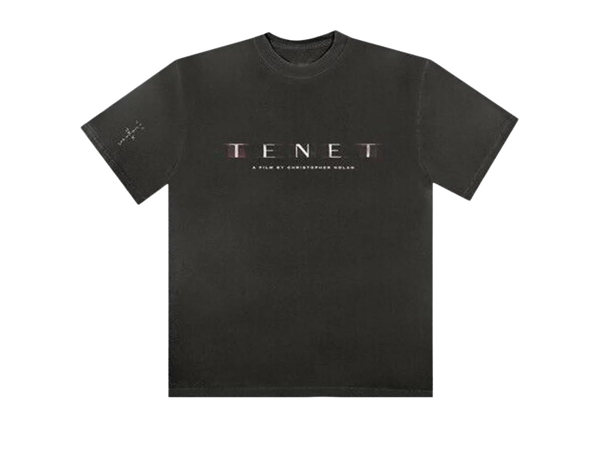 Travis Scott Cactus Jack by Travis Scott For Tenet T-Shirt Black