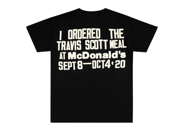 Travis Scott Cactus Jack by Travis Scott x Cactus Plant Flea Market Burger Mouth T-Shirt Black - view 2