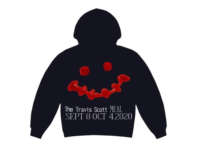 Travis Scott Cactus Jack by Travis Scott x Cactus Plant Flea Market Ketchup Hoodie Black - view 1