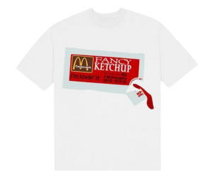 Buy Cactus Jack by Travis Scott x Cactus Plant Flea Market Ketchup T-Shirt White at Sasom – Authentic and Ready to Ship