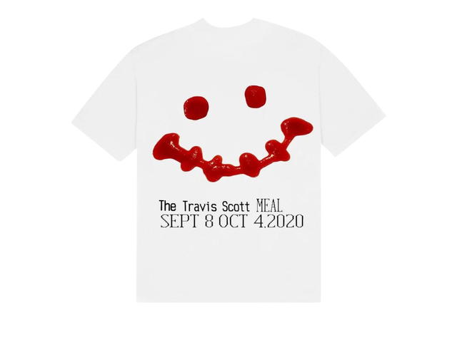 Travis Scott Cactus Jack by Travis Scott x Cactus Plant Flea Market Ketchup T-Shirt White - view 2